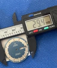 Genuine Omega Dynamic Dial 29.4 for Caliber 1022 for Repair (1/15866) 4