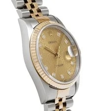 Rolex Datejust 16233G Champagne Computer/diamond 738054 3