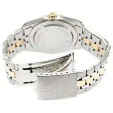 Tudor Prince Date 74033 34mm SS Black #C6361 2