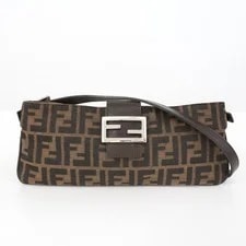 Fendi Mamma Baguette 26685 Crossbody Italy Auth #55431A 2