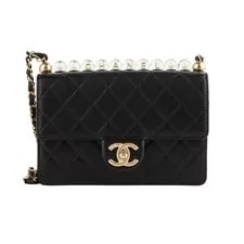 Chanel — Chanel AS0585 Beads Flap Crossbody Medium / 33323 105624309 — Handbag — resale