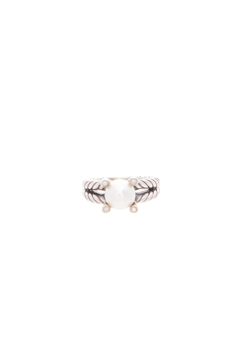 David Yurman — Cable Cultured With Diamonds — Jewelry — resale