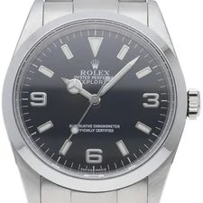 Rolex — Rolex Explorer 1 114270(Y) Stainless Steel mensWatch Black — Watch — resale