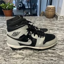 Jordan — Jordan Air 1 Mid Top Baseball Cleats Lace Up ’S — Sneaker — resale