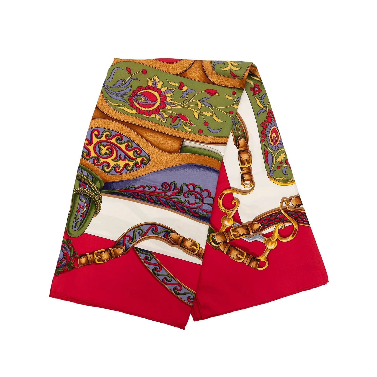 Hermès — Festival des Amazones Scarf 90 — Accessory — resale
