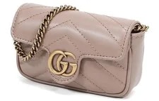 Gucci GG Marmont Chain Coin 'Porcelain ' 2