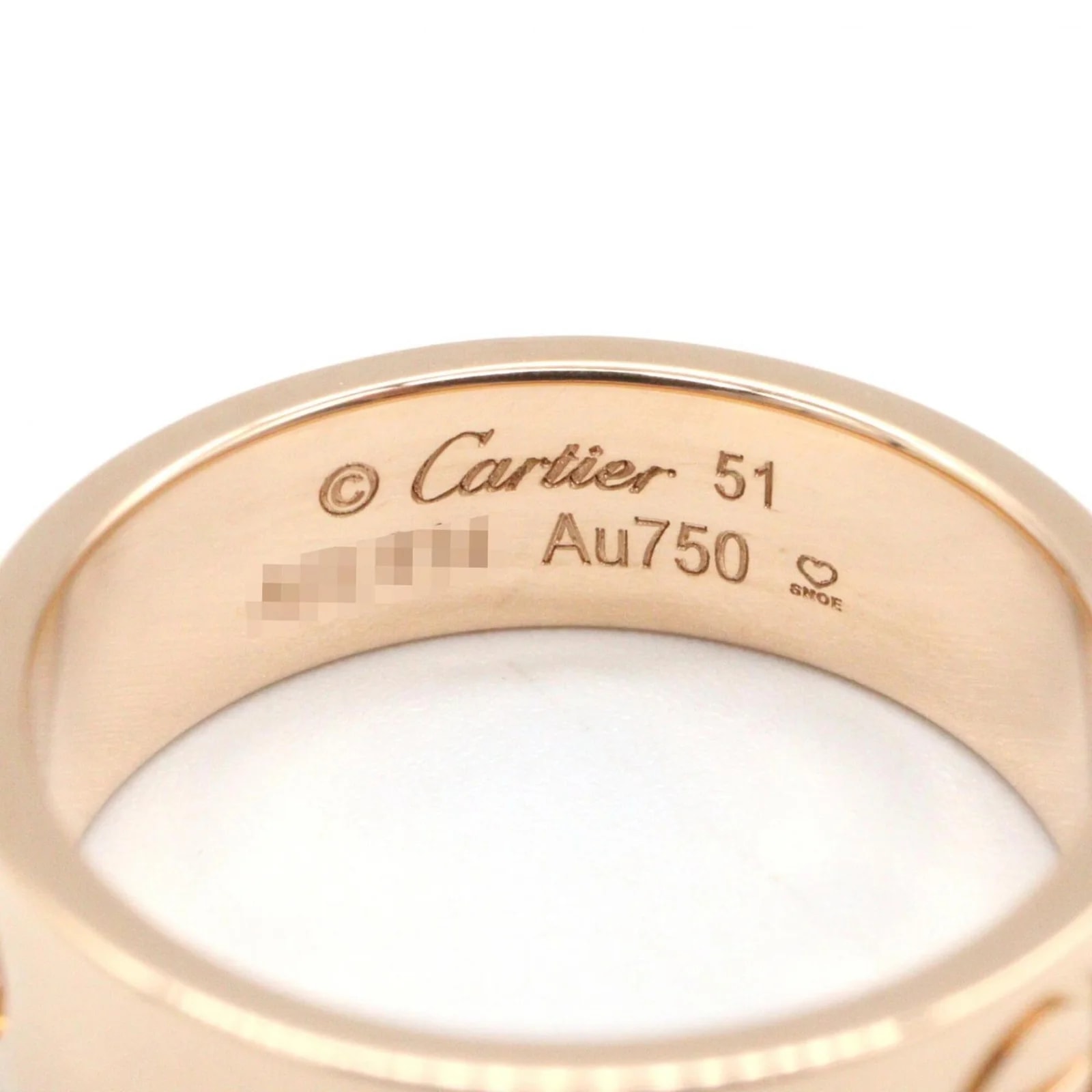 Cartier Love 18K Gold Band 3