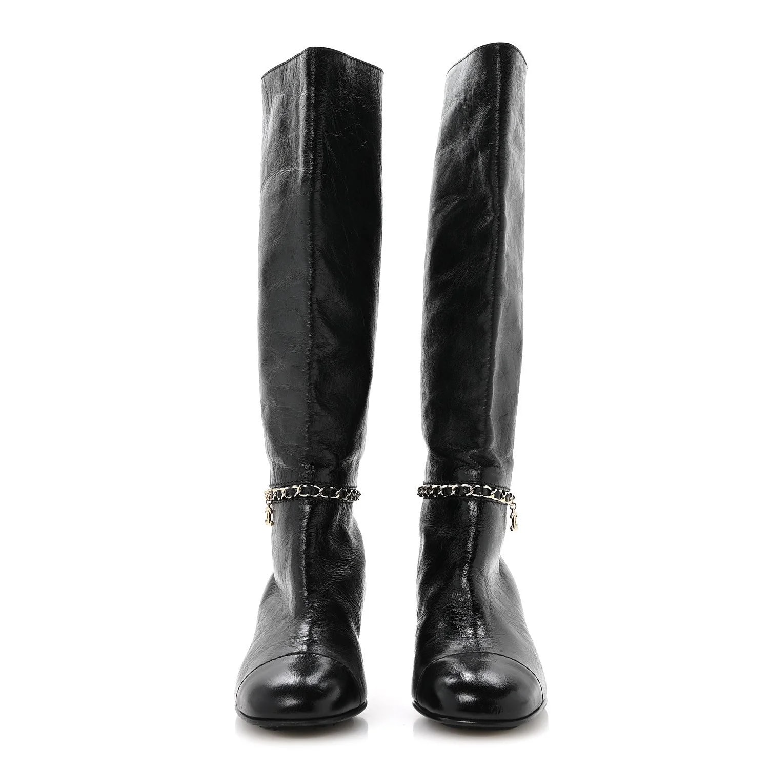 Crumpled Cap Toe Chain 36 3