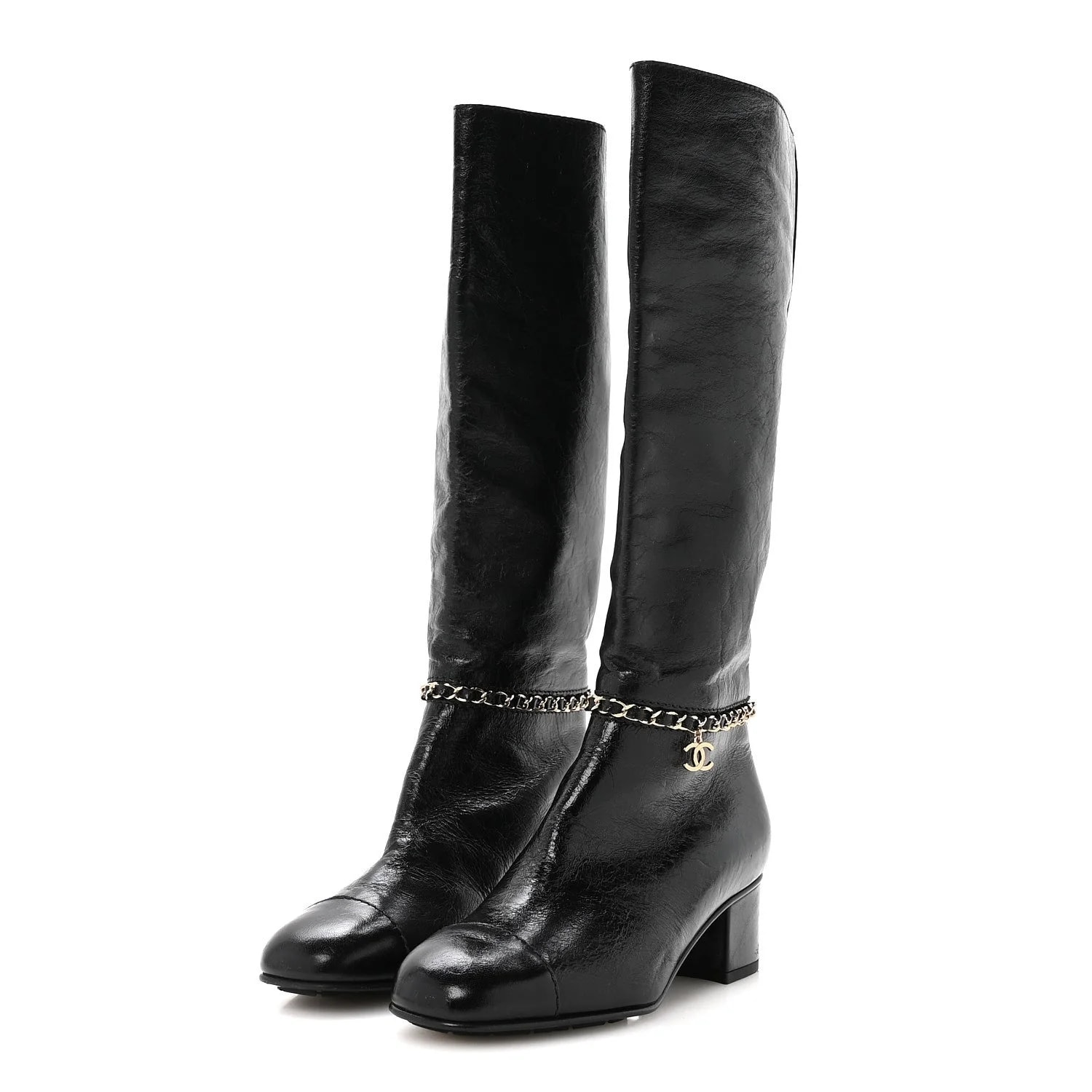 Crumpled Cap Toe Chain 36 4