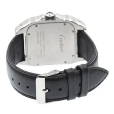 Cartier Santos 100 LM W20073X8 Silver Dial Automatic Watch_955101 3