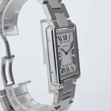 Cartier Tank Solo Large 3169 White Roman Dial 27mm Steel Quartz + Box 4