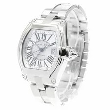 Cartier — Cartier Roadster W62032X6 Automatic 40mm Silver Stainless Steel — Watch — resale