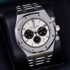 Audemars Piguet Royal Oak 26331ST.OO.1220ST.03 White Dial Panda Chronograph 41mm 3