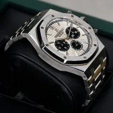 Audemars Piguet Royal Oak 26331ST.OO.1220ST.03 White Dial Panda Chronograph 41mm 4