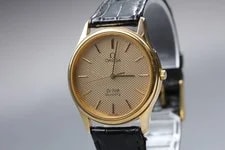 Omega — [Exc+5] 1982 Omega de Ville Cal.1336 Gold Quartz From Japan — Watch — deal
