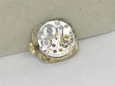 Scarce Calibre 1400 Rolex Movement, Dial & Signed Gold Crown, Running! 4