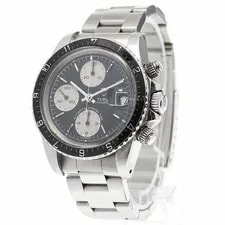 Tudor — Tudor Oysterdate Chronotime 79170 39mm SS Black Dial Automatic Chronograph #C017 — Watch — resale