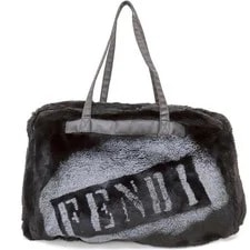 Fendi Fur Logo Large Capacity 2