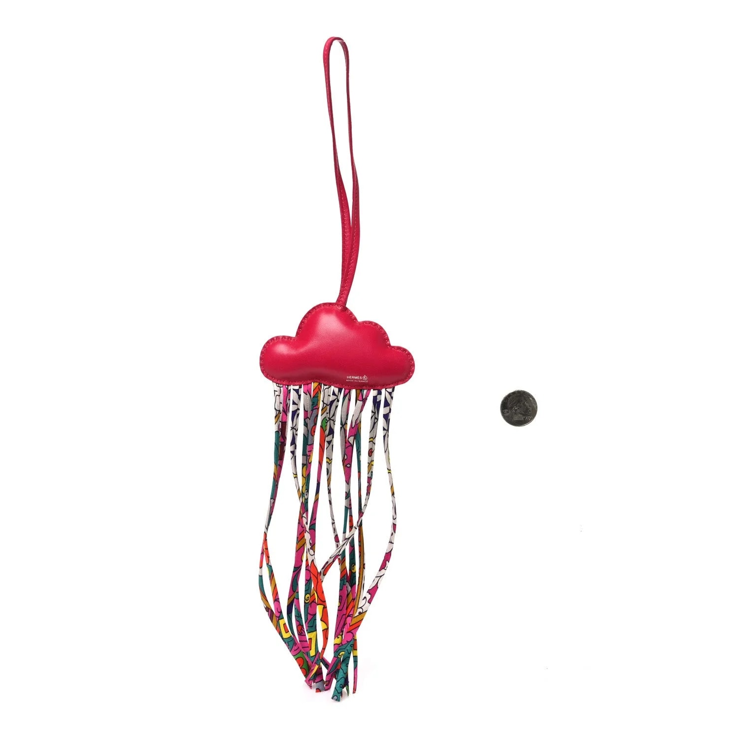 Twill Cord Cloud Bag Charm 2