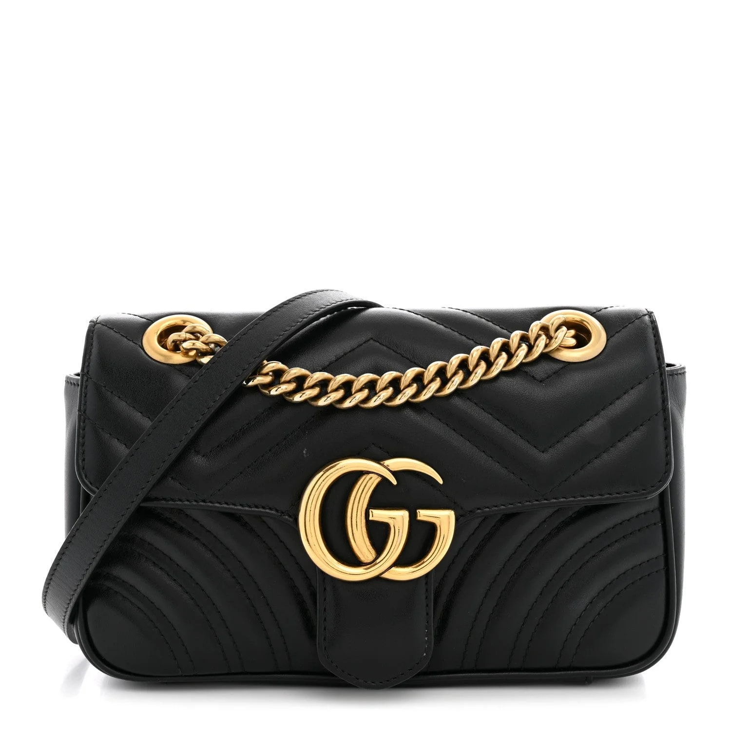 Gucci — Gucci Mini GG Marmont Matelasse — Handbag — resale