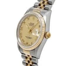 Rolex Datejust 16233 36mm Stainless Steel Champagne #WW1637 2