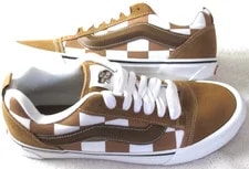 Vans Knu Skool Mega Checkerboard Skate Shoes 2