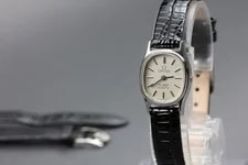 Working Item Omega de Ville Cal.1353 Silver Oval Quartz 17270 3