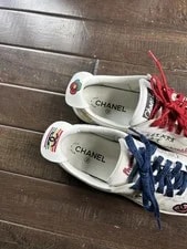Chanel Pharrell Low Top Lace-Up CC 3
