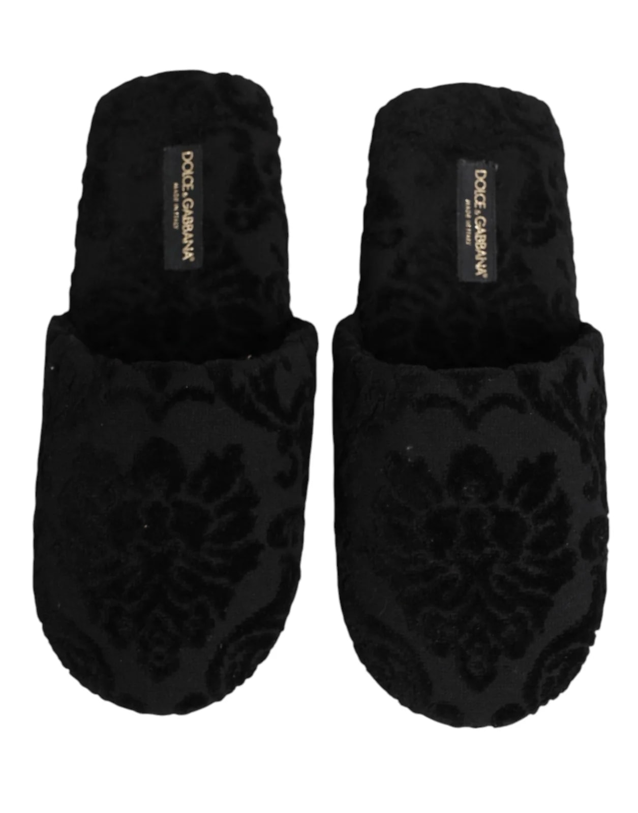 Dolce & Gabbana Logo Embroidered Slippers 3