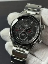 Tudor Advisor 79620TN 42mm Automatic Alarm Date Steel Bracelet Box Papers 2
