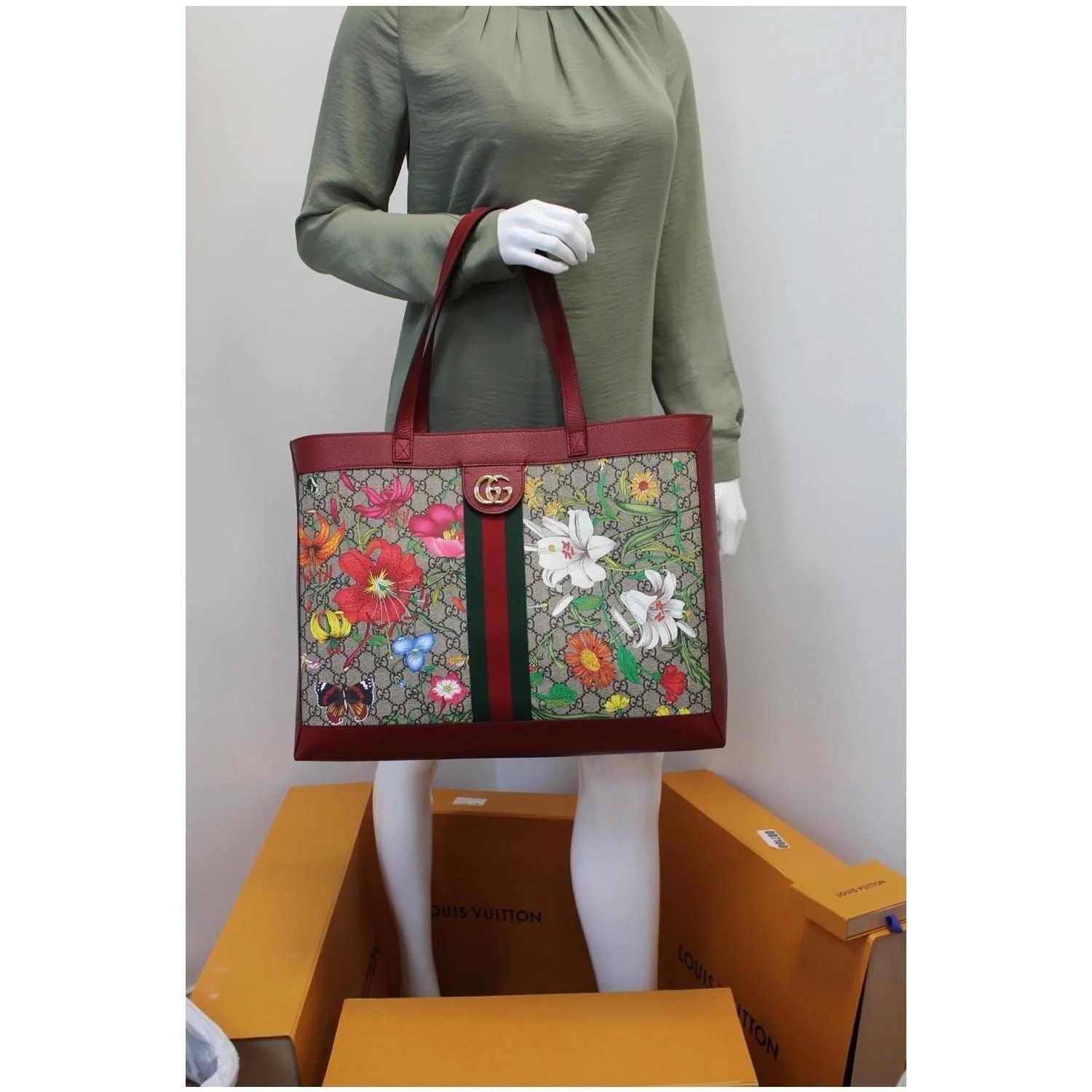 Gucci Ophidia GG Flora Medium 547947 2