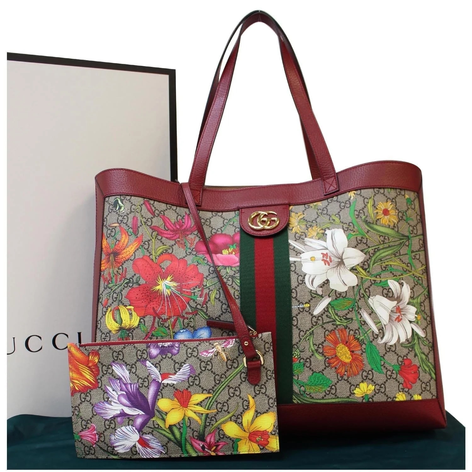 Gucci Ophidia GG Flora Medium 547947 3