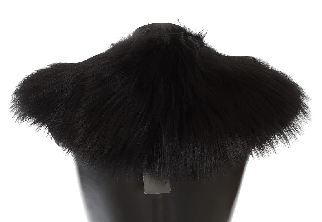 Dolce & Gabbana Fox Fur Collar Scarf 3