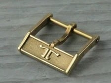 JAEGER LECOULTRE GOLD LAMINATED BUCKLE 14mm BUCKLE JAEGER 14mm GOLD PLATED — Watch — resale