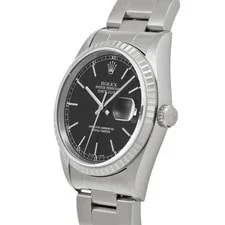 Rolex Datejust 16220 36mm Stainless Steel Black #WW1666 2