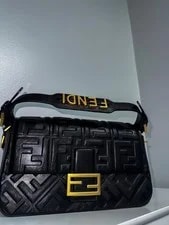 Fendi — Excellent Condition Fendi Baguette Emboss — Handbag — deal