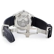 Piaget Polo Date G0A47014 Black Guilloché Border Pattern Cushion-shaped di 3
