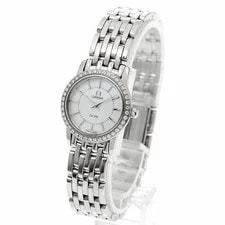 Omega de Ville Prestige Diamond Bezel Quartz From Japan 2