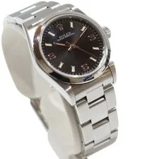 Rolex 67480 Automatic 30mm Black Stainless Steel Box Papers 2
