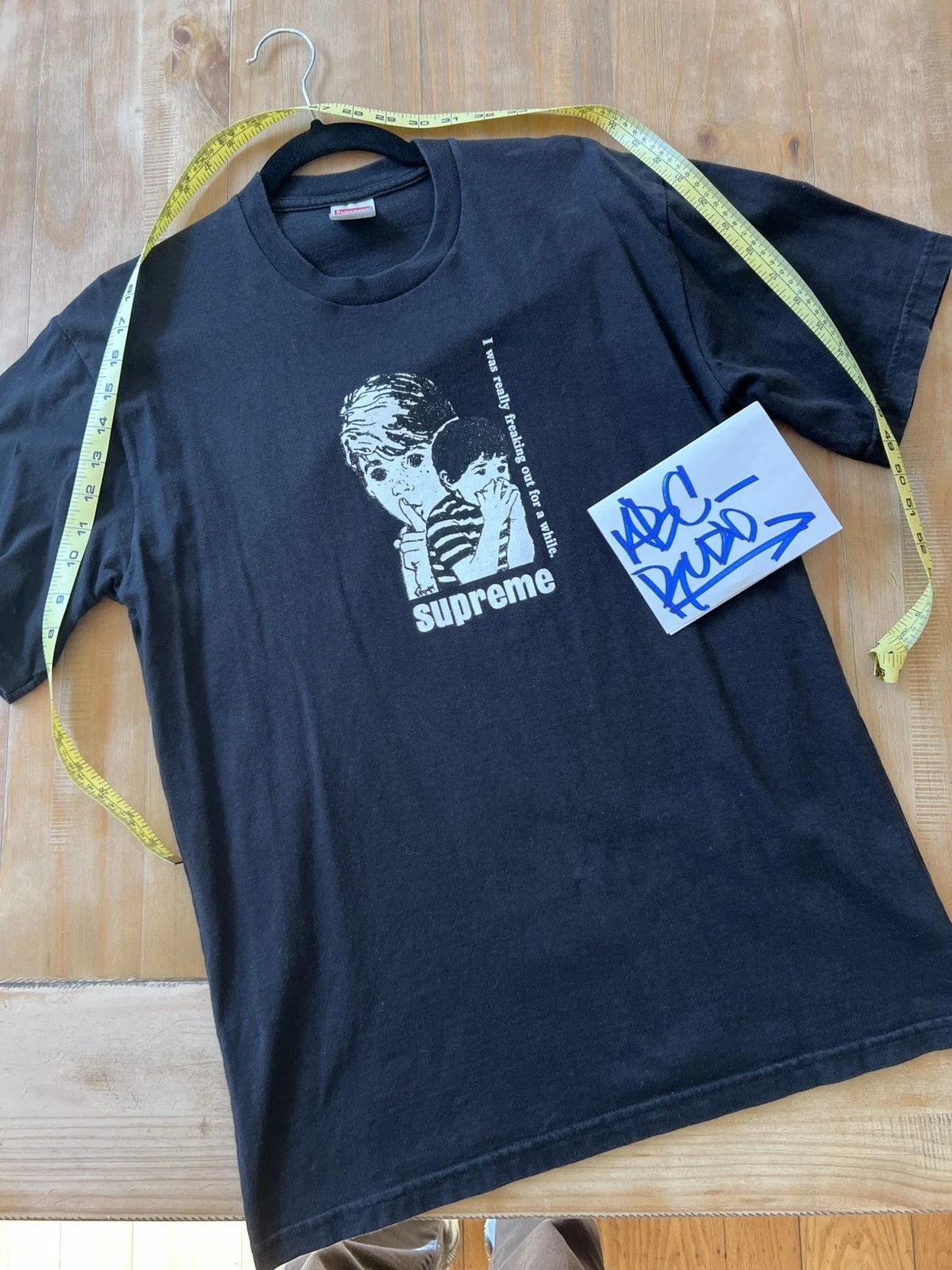 Supreme — Supreme Freaking Out Tee M — streetwear — resale