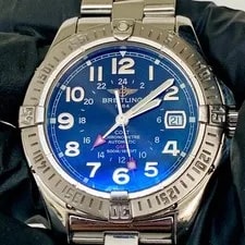 Breitling — Breitling Colt A32350 GMT Date Blue Dial Automatic From JP — Watch — resale