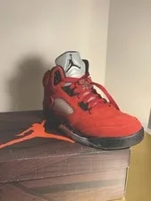 Jordan — Air Jordan 5 Retro : "Raging Bull" — Sneaker — resale