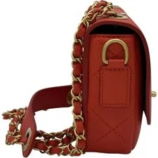 Chanel Classic Flap With Coin Strap #OKB1664 4