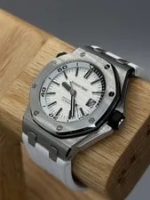 Audemars Piguet Royal Oak Offshore White Dial - 15710ST.OO.A002CA.02 2