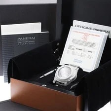 Panerai Luminor Marina PAM00104 Small Seconds Black Dial Automatic 's_968977 2