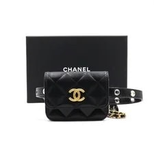Chanel — Chanel Lamb -Tone CC Chain Waist Flap Belt Crossbody 152892891 — Handbag — resale