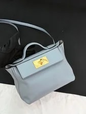 Auth Hermès Kelly 24/24 21 Crossbody Lin 4