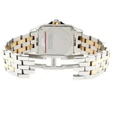 Cartier Santos Dumont LM W25067Z6 26mm SS Beige Dial Quartz #C12252 3