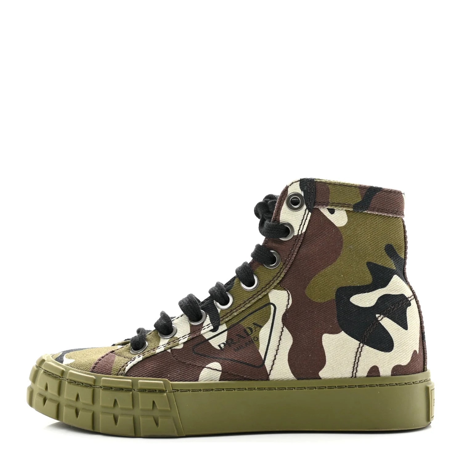 Prada — Triangle Logo Camo 35 Militare — Sneaker — resale