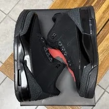 Jordan — Size 9 - Air Jordan 3 Retro 2025 Cat — Sneaker — resale